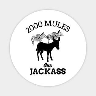 2000 Mules One Jackass Magnet